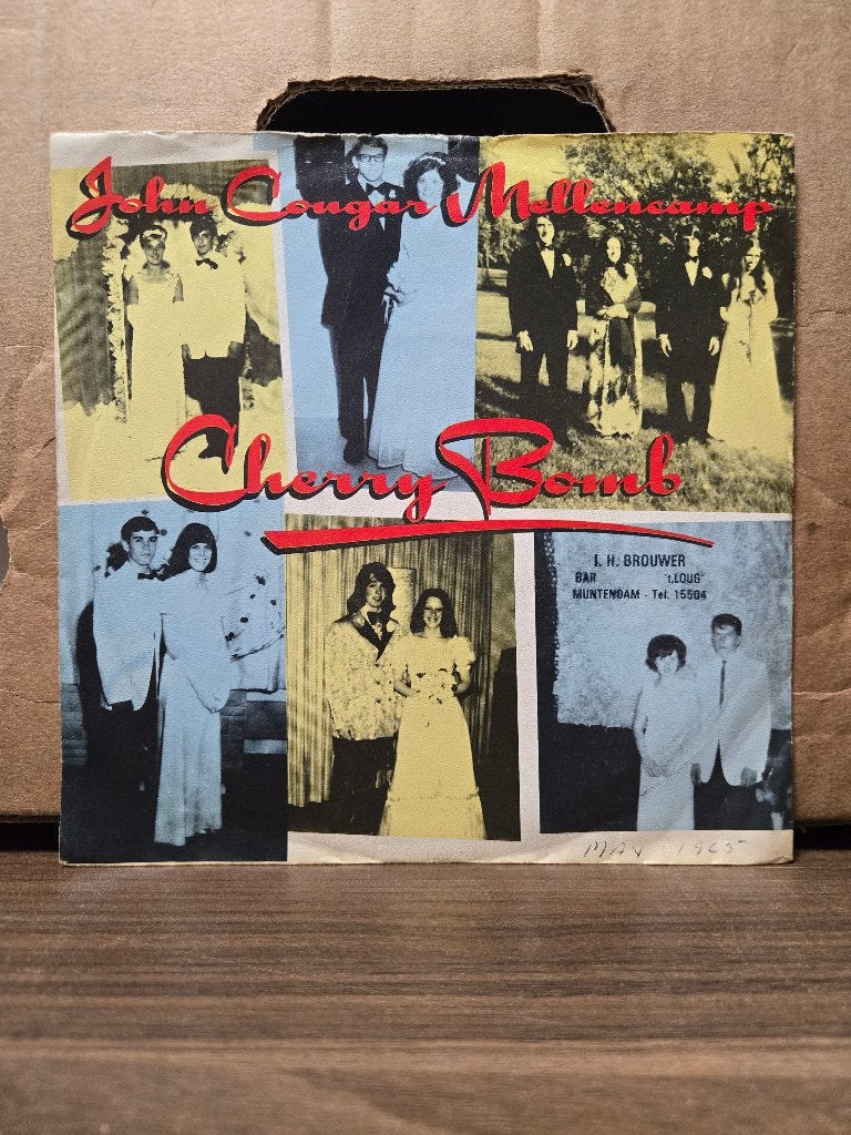 John Mellencamp - Cherry bomb, Cd's en Dvd's, 7 inch, Ophalen of Verzenden, Zo goed als nieuw, Pop