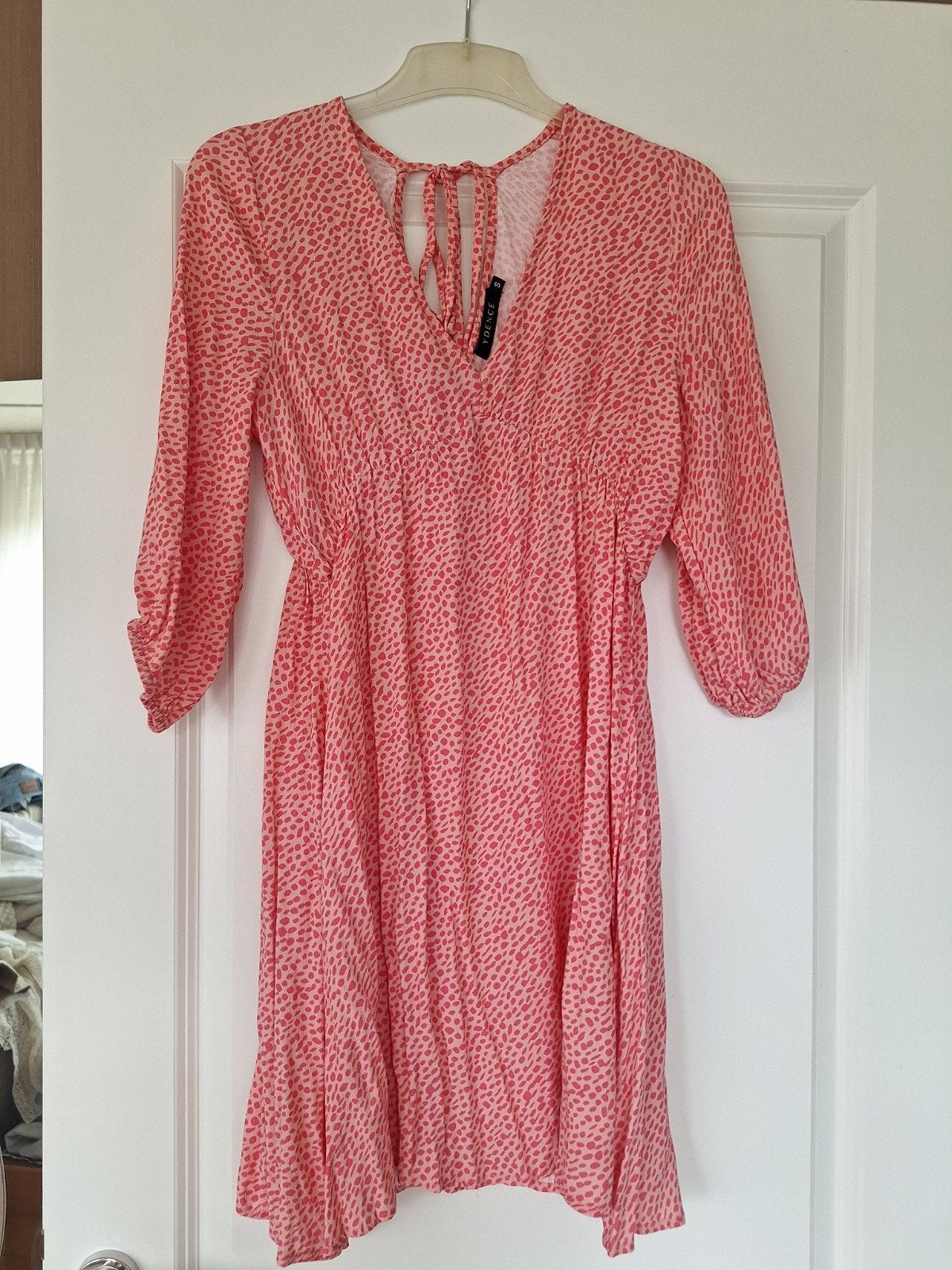 Ydence jurk maat S, Kleding | Dames, Zo goed als nieuw, Roze, Maat 36 (S), Boven de knie