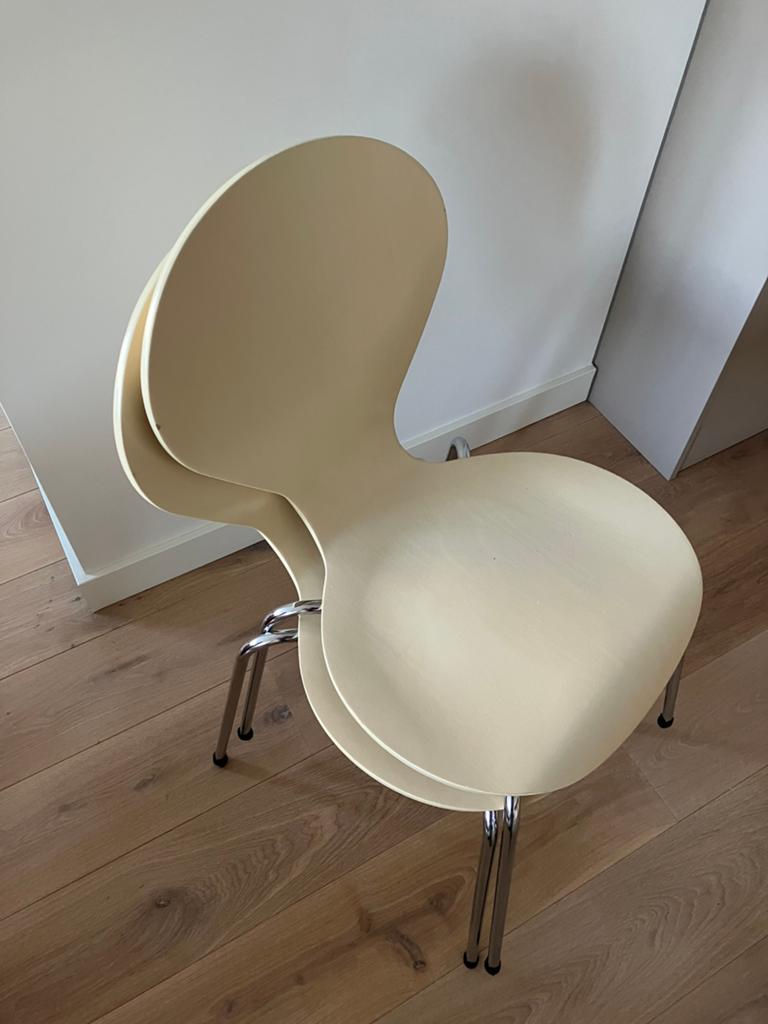 Danerka eetkamerstoelen, Deens design, 6 stuks, Ophalen, Gebruikt, Overige kleuren, Design