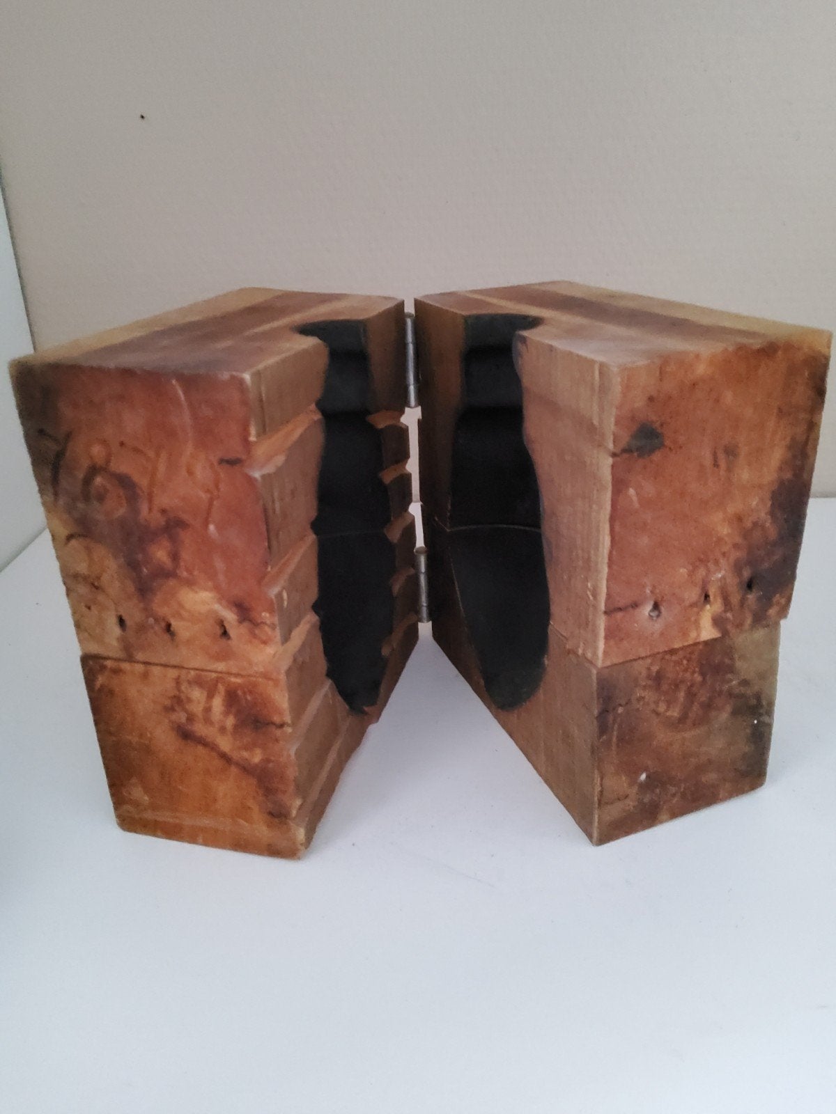 Antieke houten glasmal, Ophalen of Verzenden