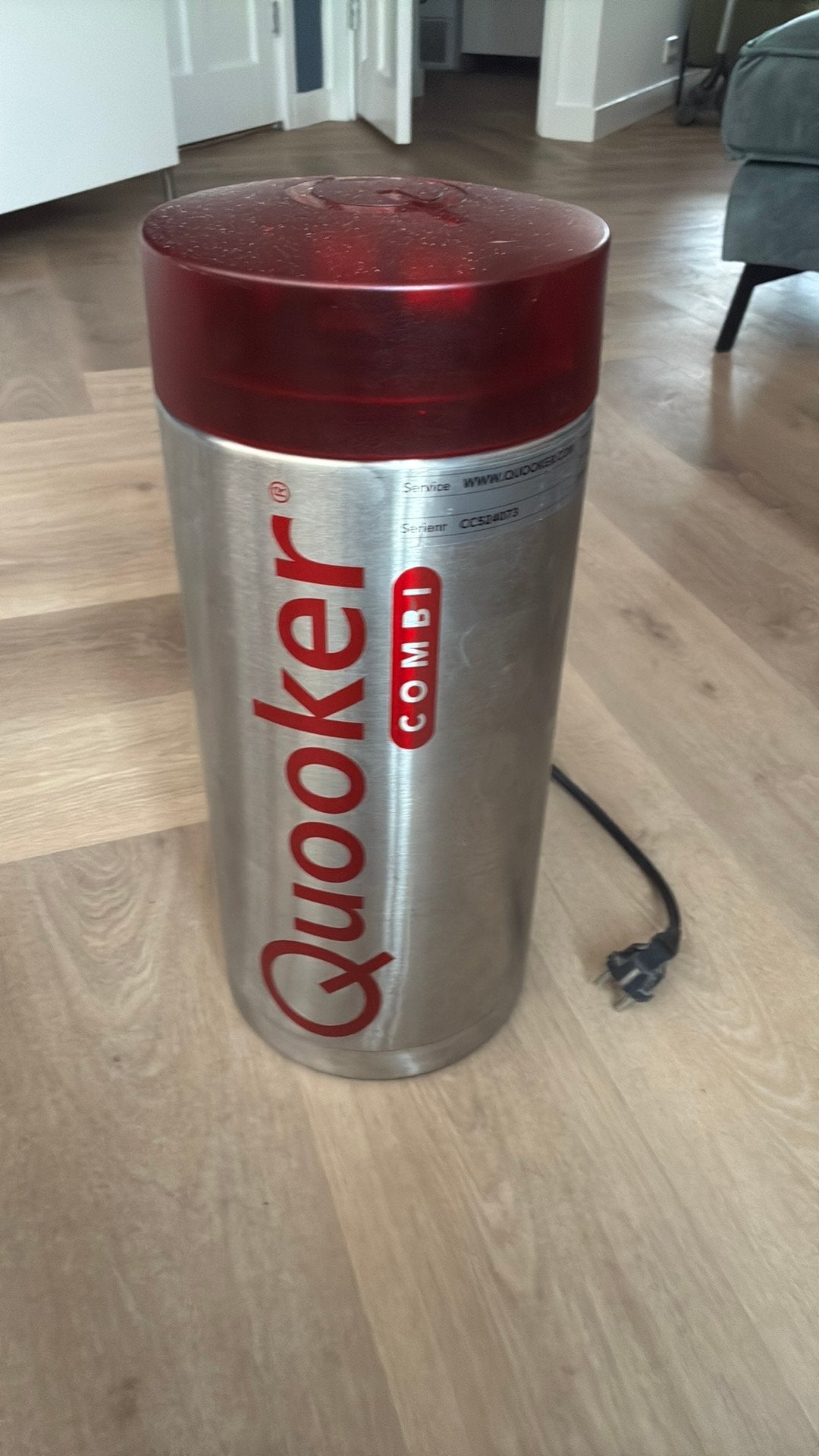 Quooker combi boiler zonder kraan, Ophalen, Gebruikt, Boiler, Minder dan 20 liter
