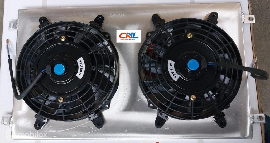 Radiator +Shroud+fans for Mazda RX7 RX-7 S1 S2 S3 1979-1985, Auto-onderdelen, Motor en Toebehoren, Nieuw, Ophalen of Verzenden