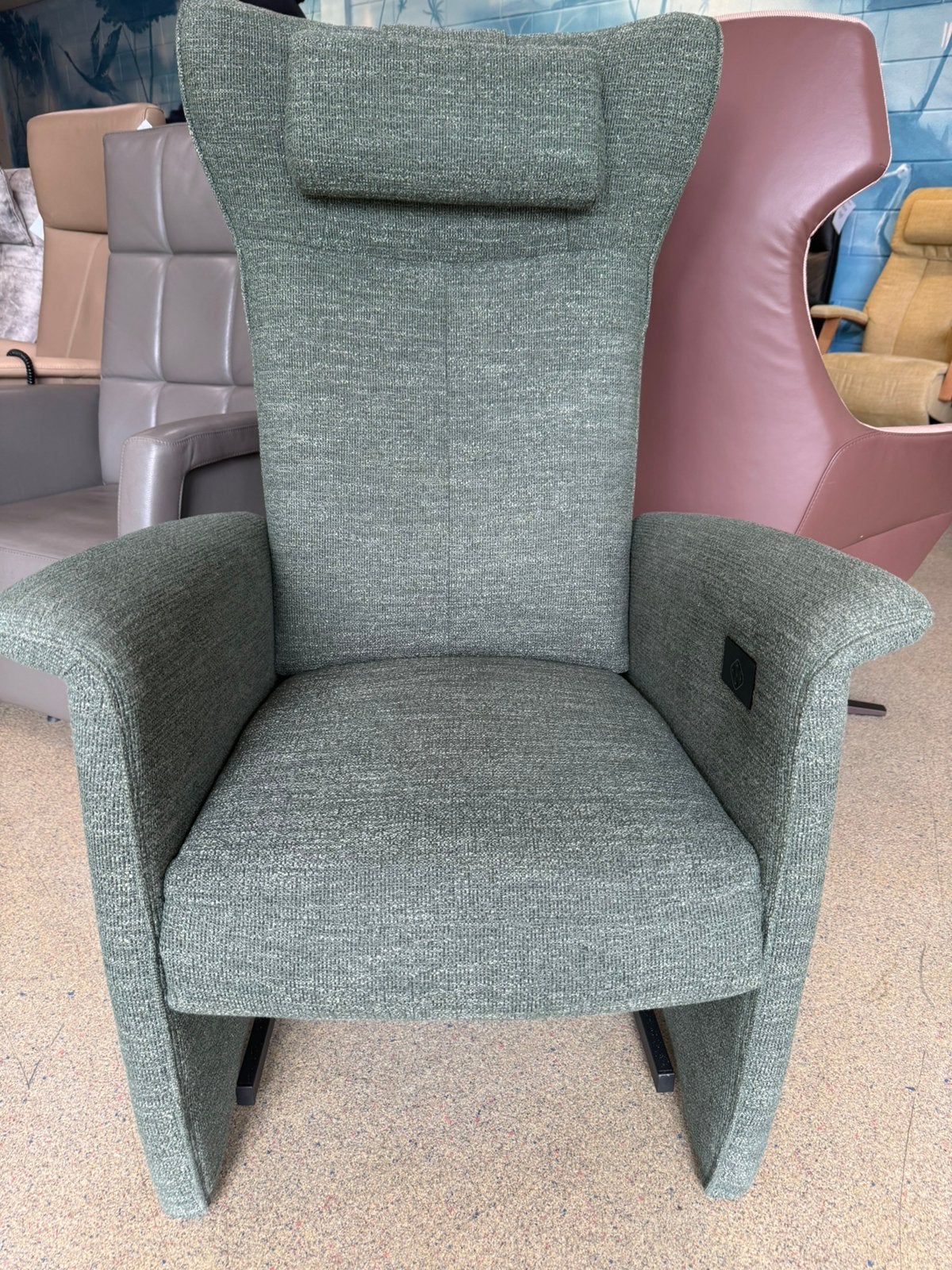 Gebruikt & nieuw sta op relax stoel/fauteuil gratis bezorgd, Ophalen of Verzenden, Zo goed als nieuw, Leer, Ruim 100 modellen in alle kleuren en maten met garantie
