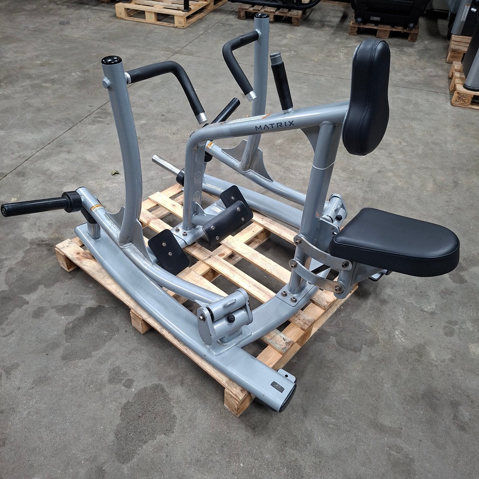 Matrix  Plate Loaded Seated Row, Sport en Fitness, Fitnessmaterialen, Ophalen, Gebruikt, Overige typen