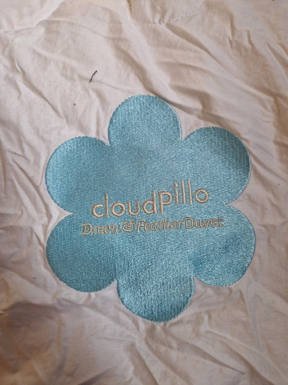 Cloudpillo Dons dekbed, Ophalen of Verzenden, Zo goed als nieuw, Wit, Deken of Dekbed