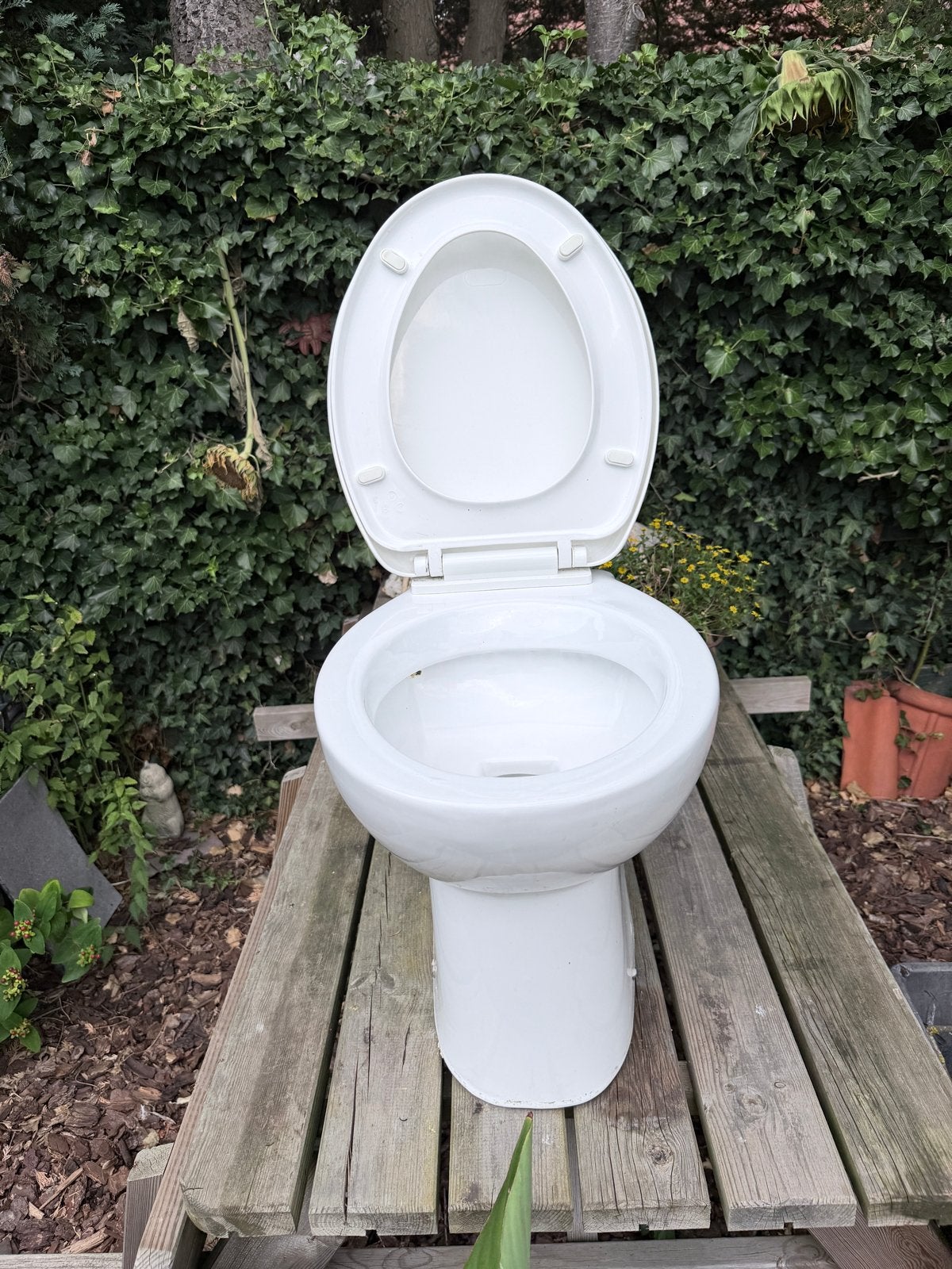 Sanibroyeur toilet met vermaler, Ophalen of Verzenden, Gebruikt, Toilet
