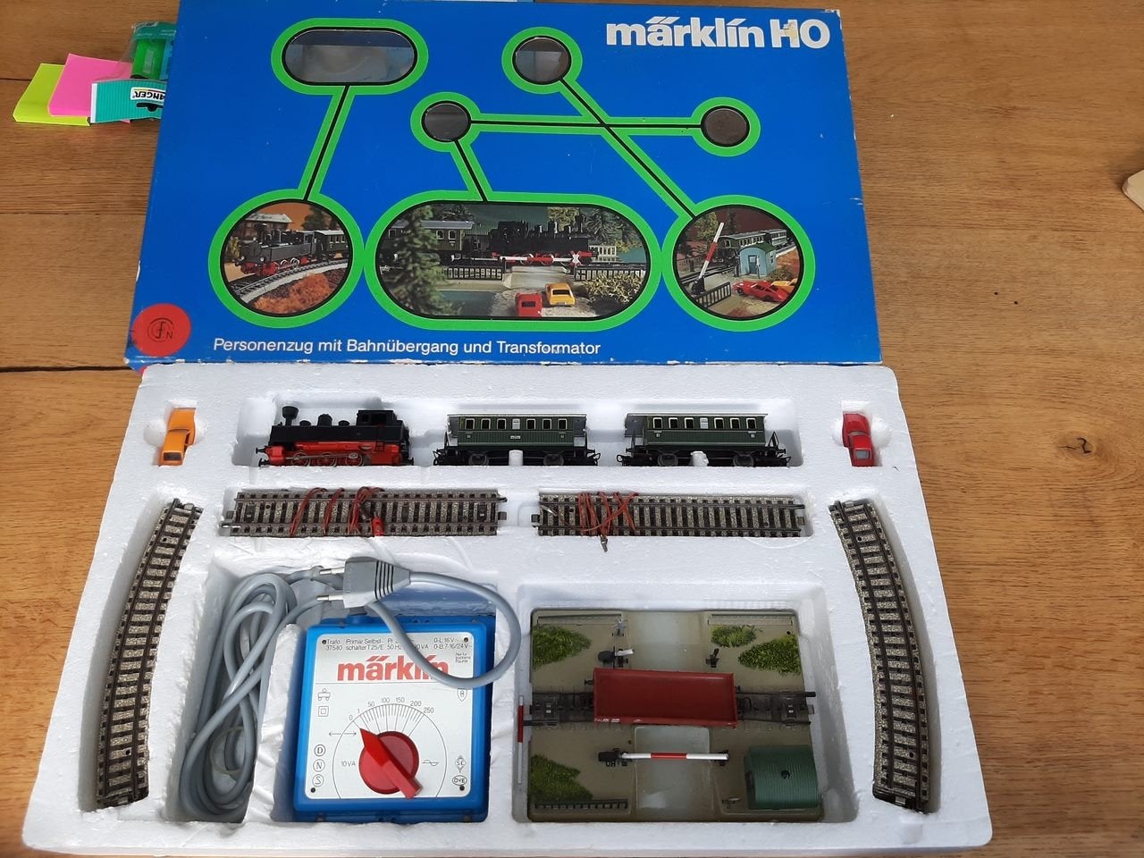 Märklin startersset met rails, wissels en brug, Ophalen, Wisselstroom, Analoog, Märklin