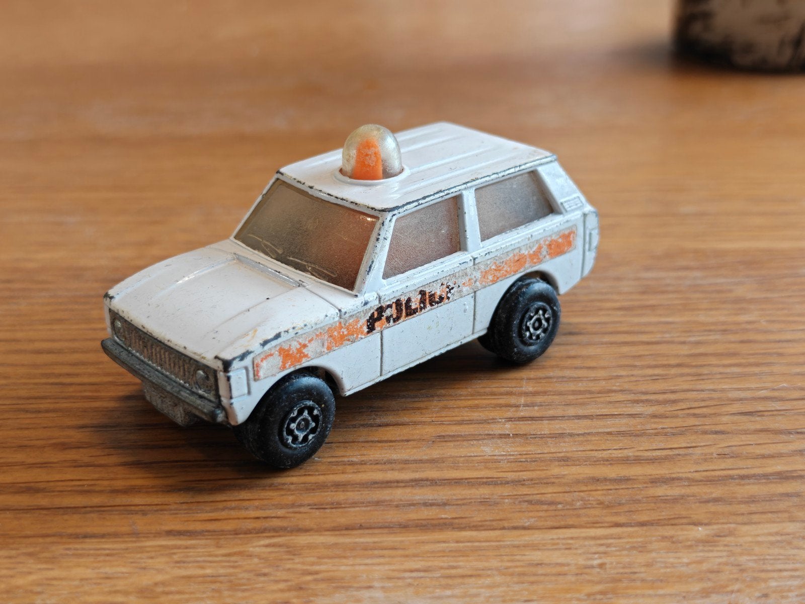 Matchbox Range Rover Police, Ophalen of Verzenden, Zo goed als nieuw, Auto