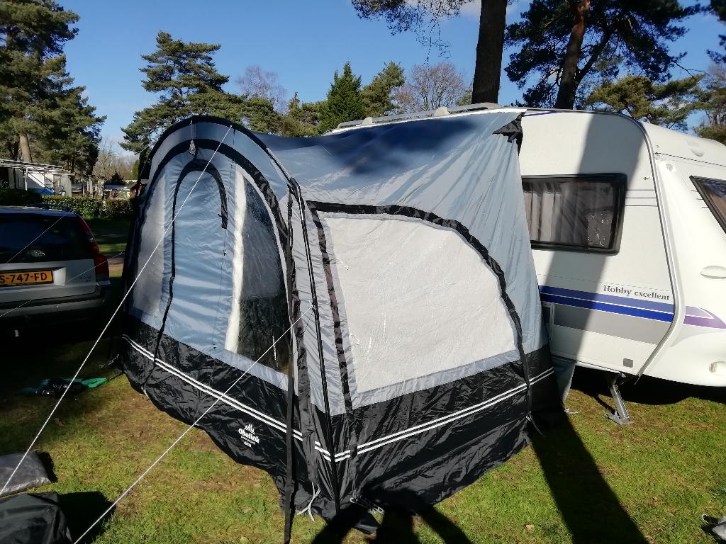 Obelink Fiesta Comfort caravandeelvoortent, Ophalen, Gebruikt