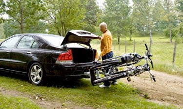 Spinder Hawk Fietsendrager voor 2 fietsen, kantelbaar, Ophalen, 2 fietsen, Gebruikt, Trekhaakdrager
