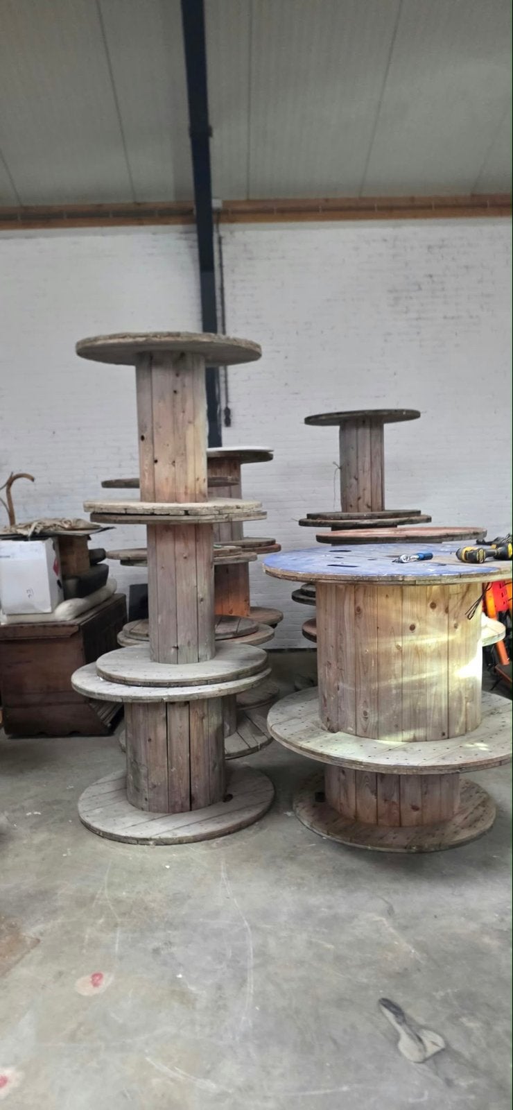 Houten haspels - ideaal voor decoratie of meubels, Ophalen of Verzenden