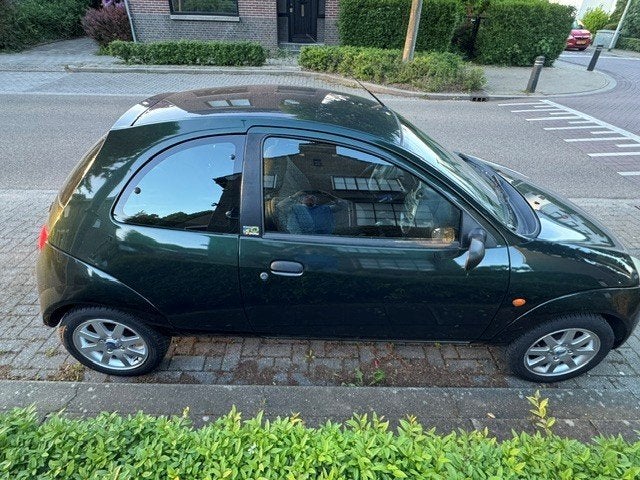 Ford Ka 1.3 I 44KW 2002 Groen, Voorwielaandrijving, 1299 cc, 31 €/maand, 4 cilinders