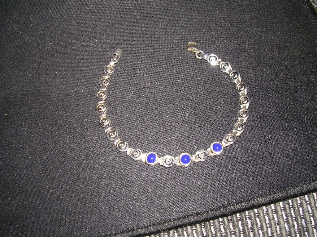 Een leuke zilveren armband gekeurd met 835, Ophalen of Verzenden, Gebruikt, Zilver, Zilver