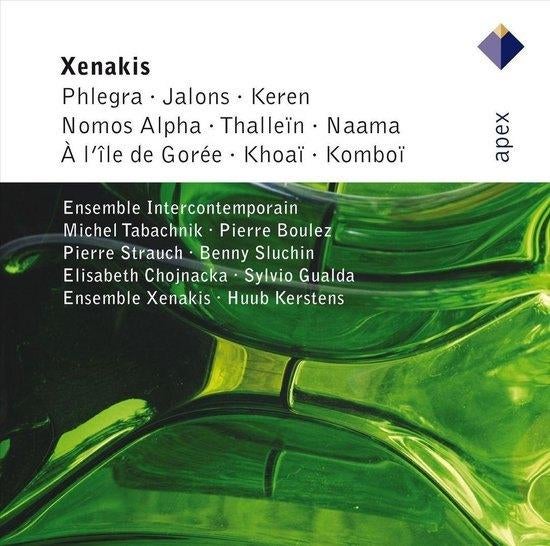 iannis xenakis ensemble intercontemporain cd, Verzenden, Zo goed als nieuw