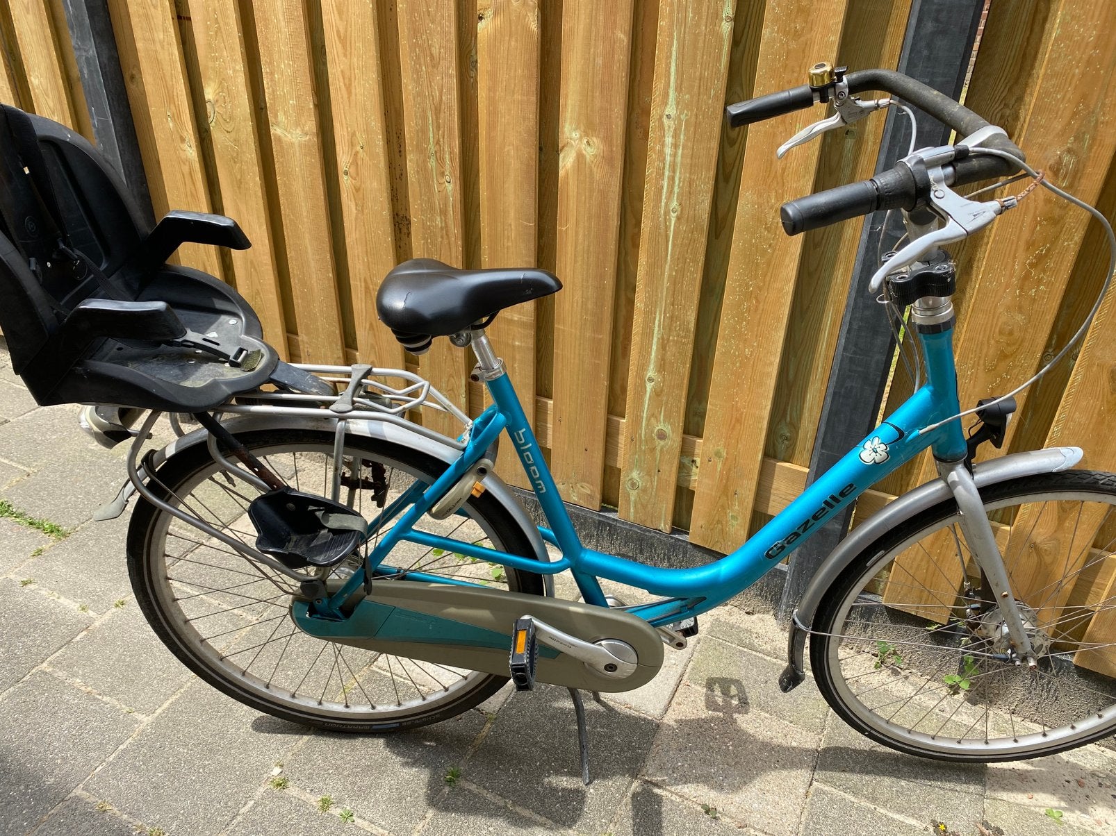 Mooie blauwe gazelle bloom fiets, Ophalen, 1 zitje, Zo goed als nieuw, Gazelle