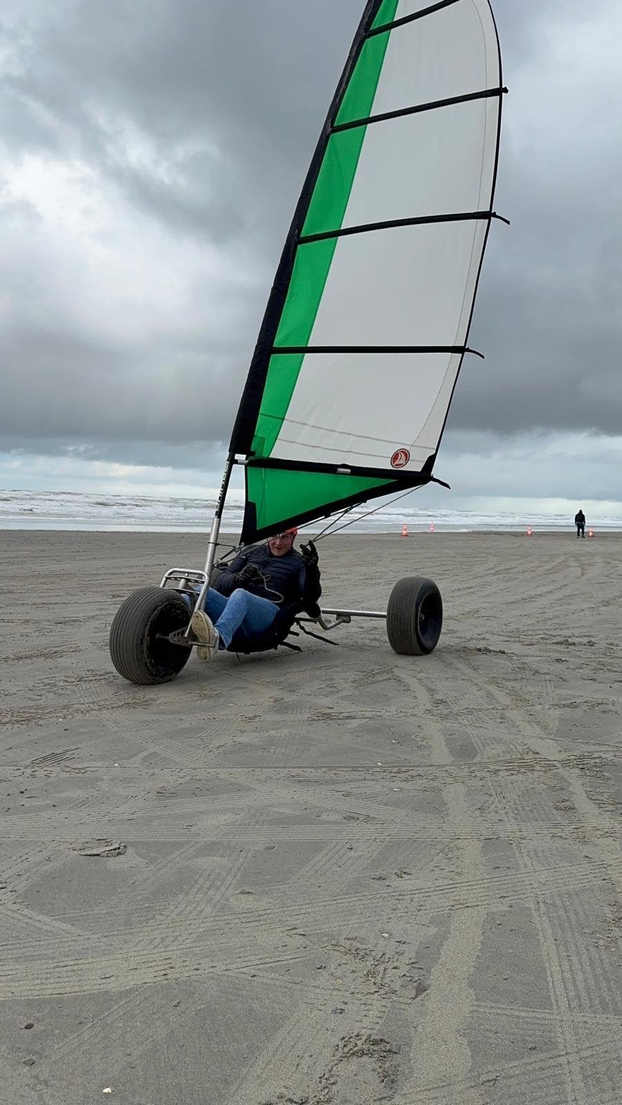 Strandzeilwagen - Plezier op het strand, Ophalen of Verzenden, Gebruikt