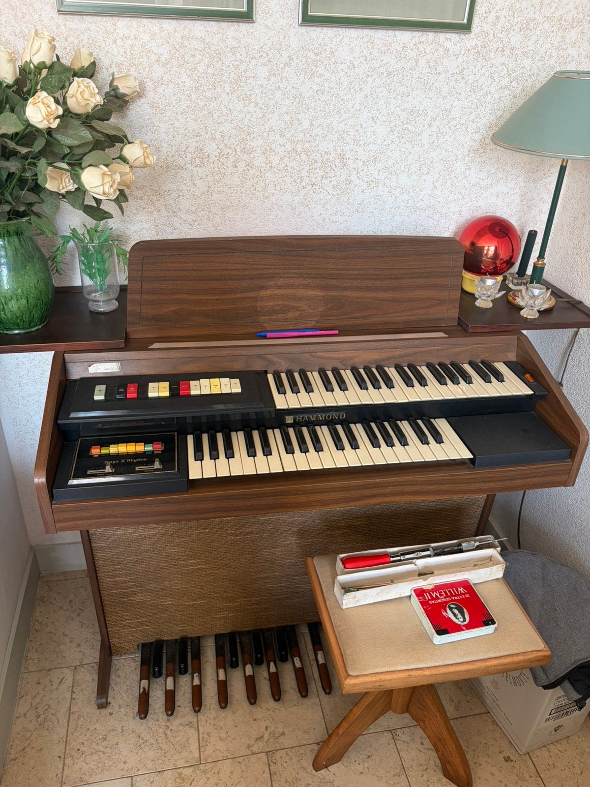 Piano hammond, Ophalen, Zo goed als nieuw, Zwart
