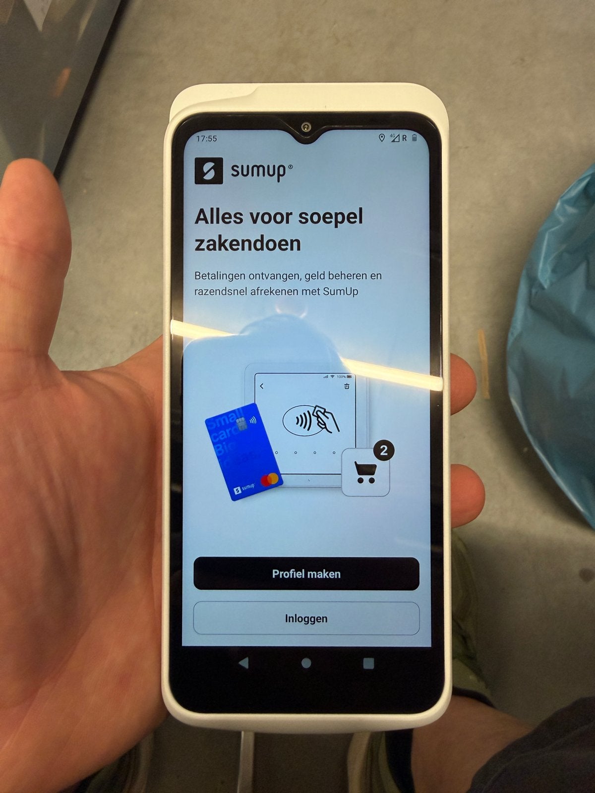 Sumup Terminal - Mobiel Pinapparaat met Printer, Ophalen, Overige typen