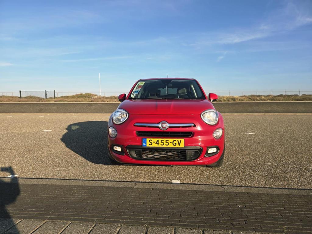 Fiat 500X Cross 1.4 Turbo Multiair 16V 140pk DCT 2016 Rood, 4 cilinders, 1200 kg, Dealer onderhouden, 1368 cc