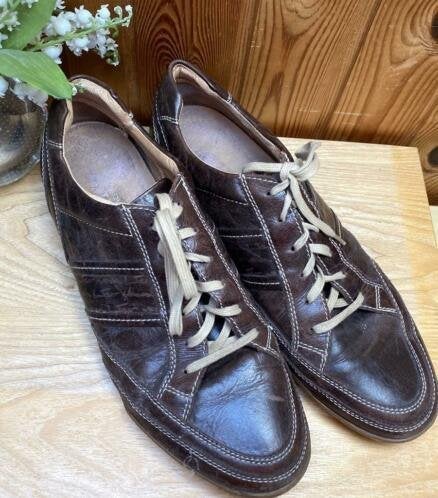 Van Lier schoenen maat 42.5 [8.5] [vm], Ophalen of Verzenden, Gedragen, Bruin