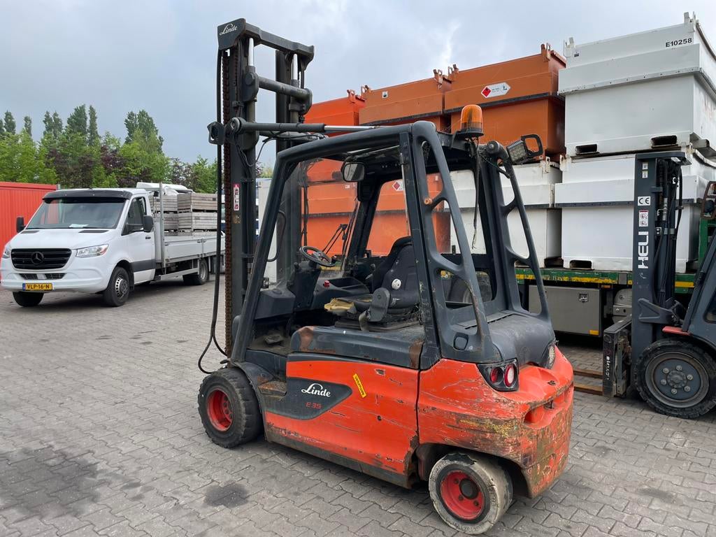 Linde e35l e35 elektrische heftruck, Zakelijke goederen, 3000 tot 4000 kg, Ophalen, Elektrisch, Heftruck