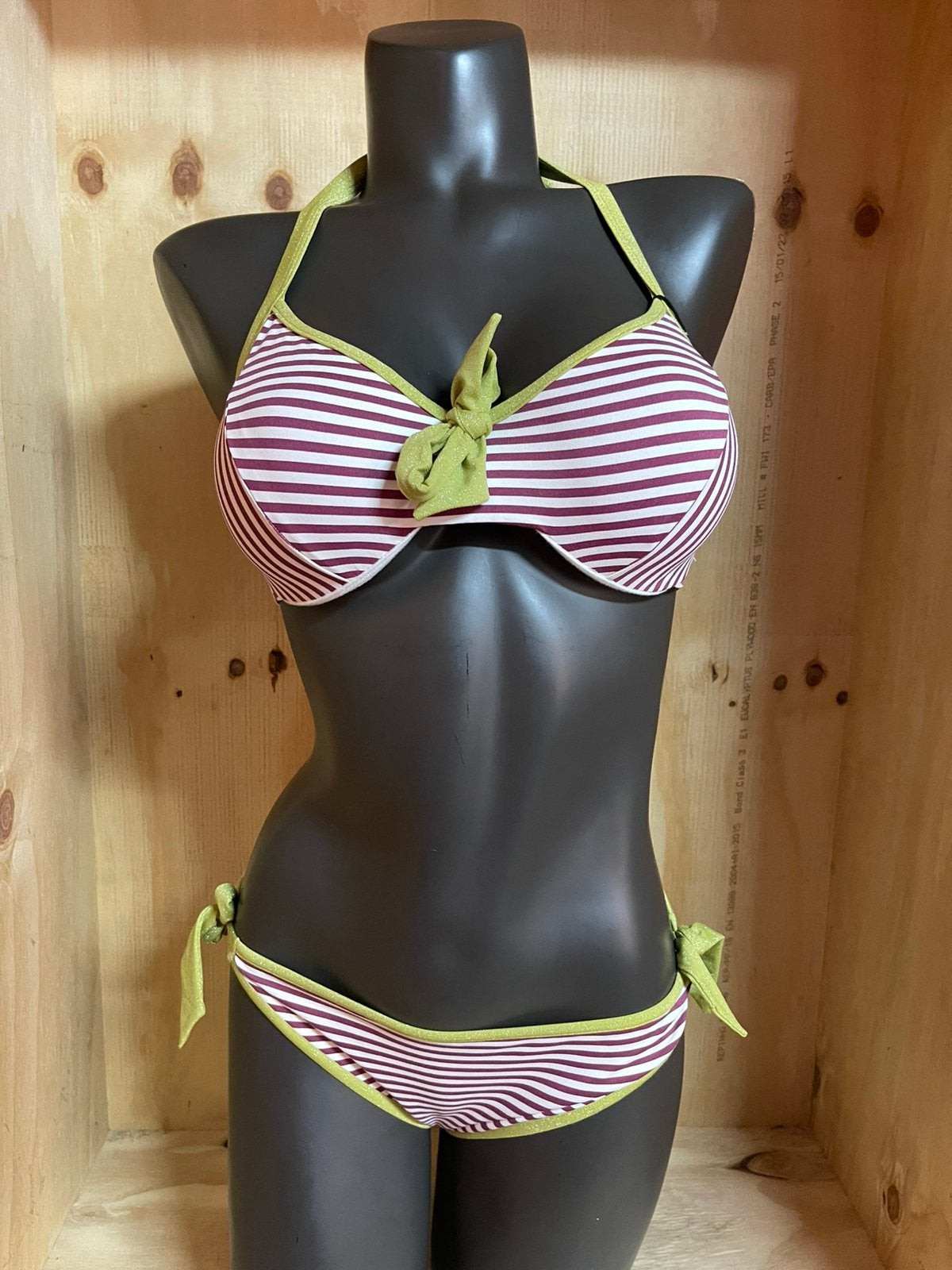 Twinset halter bikini maat 80c /40 en 85d /44, Verzenden, Nieuw, Overige kleuren, Bikini