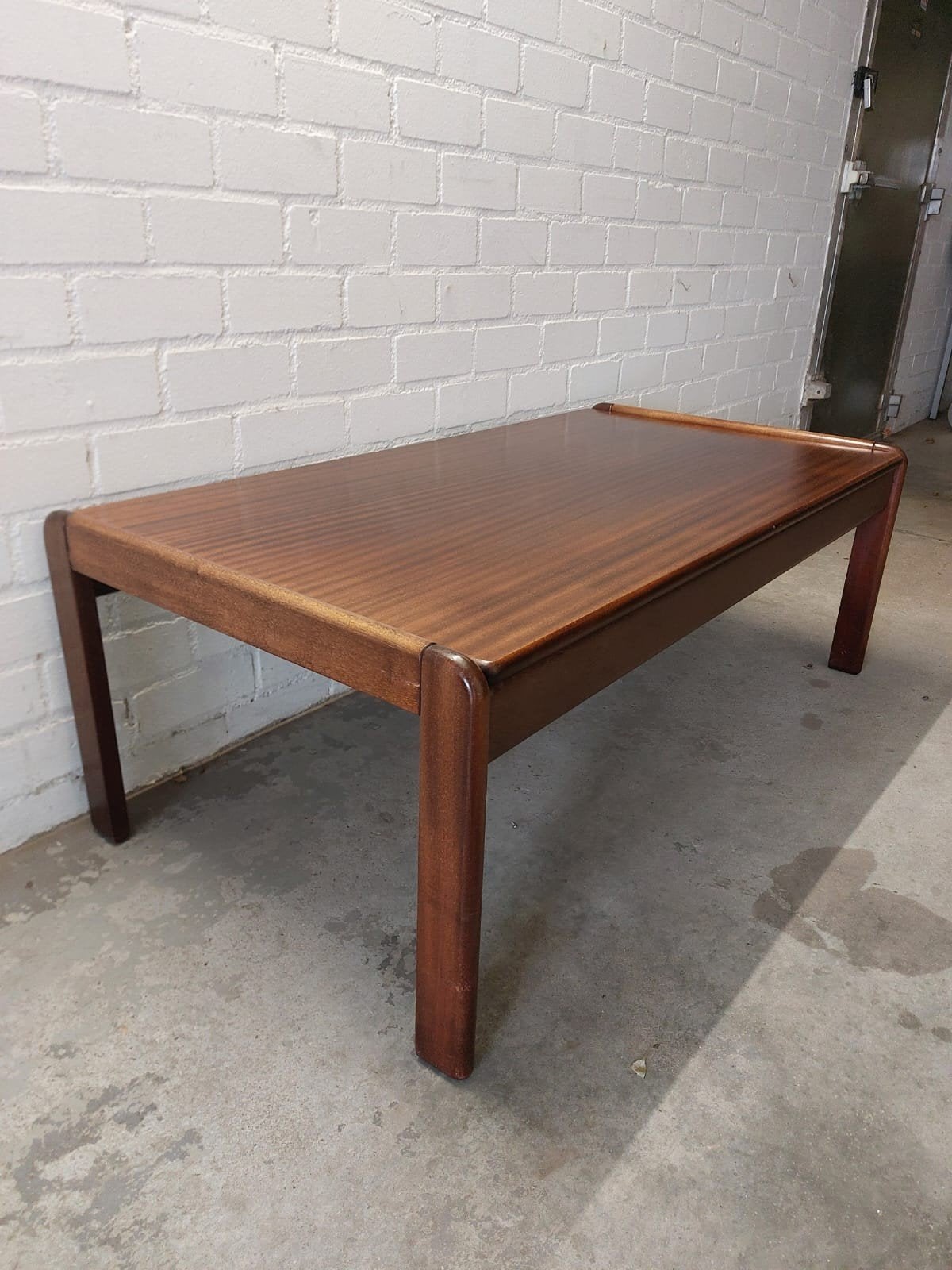 Prachtige vintage salontafel - Mid-century design, Ophalen, Gebruikt, 100 tot 150 cm, 50 tot 100 cm