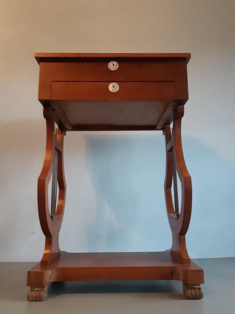Retro vintage jaren ‘60 naaimeubel/bijzettafel, Ophalen