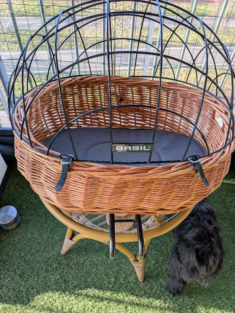 Fietsmand voor kleine hondjes, Dieren en Toebehoren, Hondenmanden, Ophalen, Nieuw, Riet