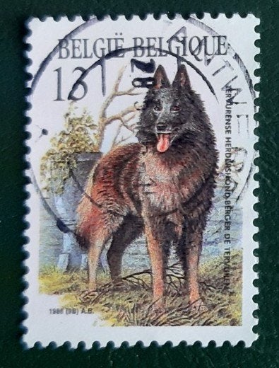 Belg jaar 1986 cob nr 2214 centrale stempels, Ophalen of Verzenden, Gestempeld, Gestempeld