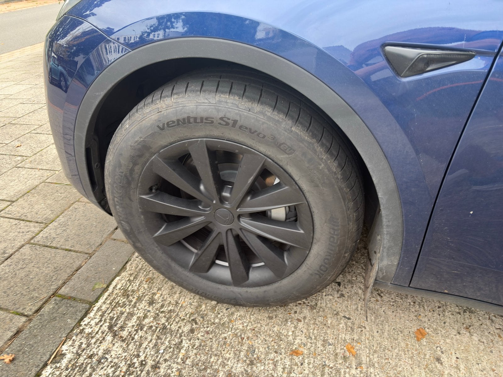 Wieldoppen voor Tesla Model 3 (set van 4) 18 inch, Ophalen of Verzenden, Gebruikt