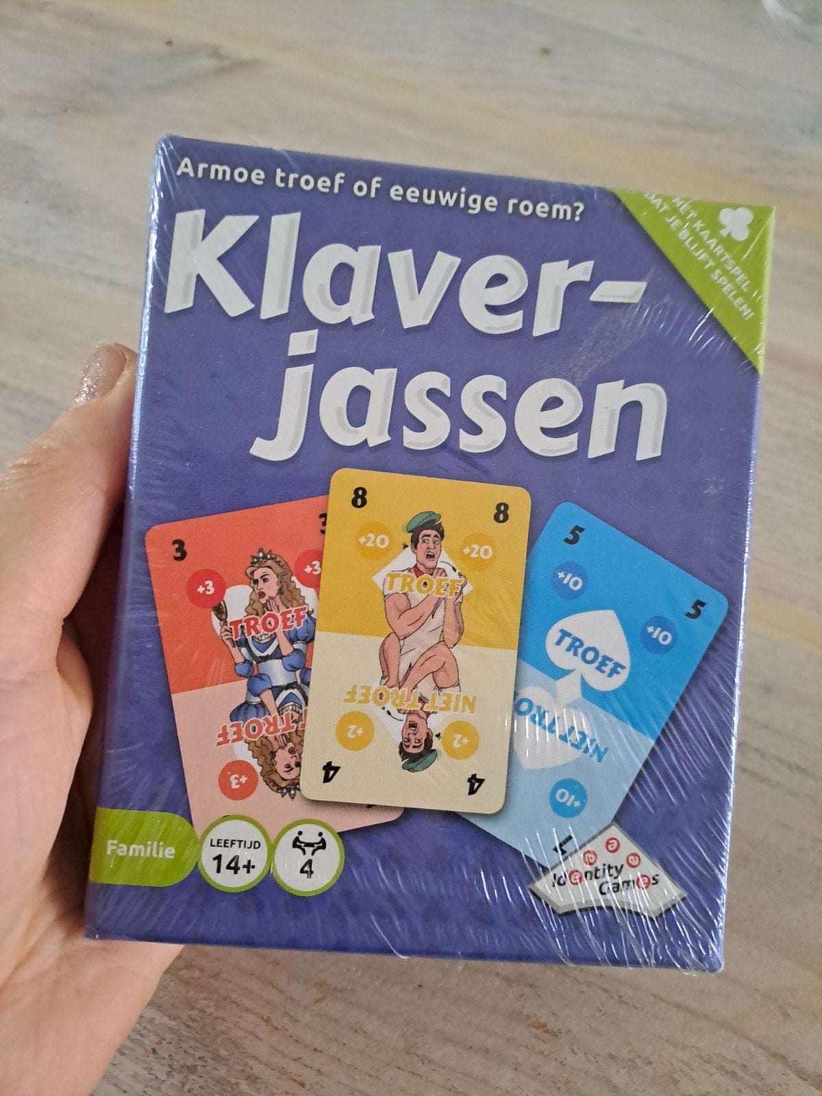 Klaverjassen nieuw in verpakking, Ophalen of Verzenden, Nieuw