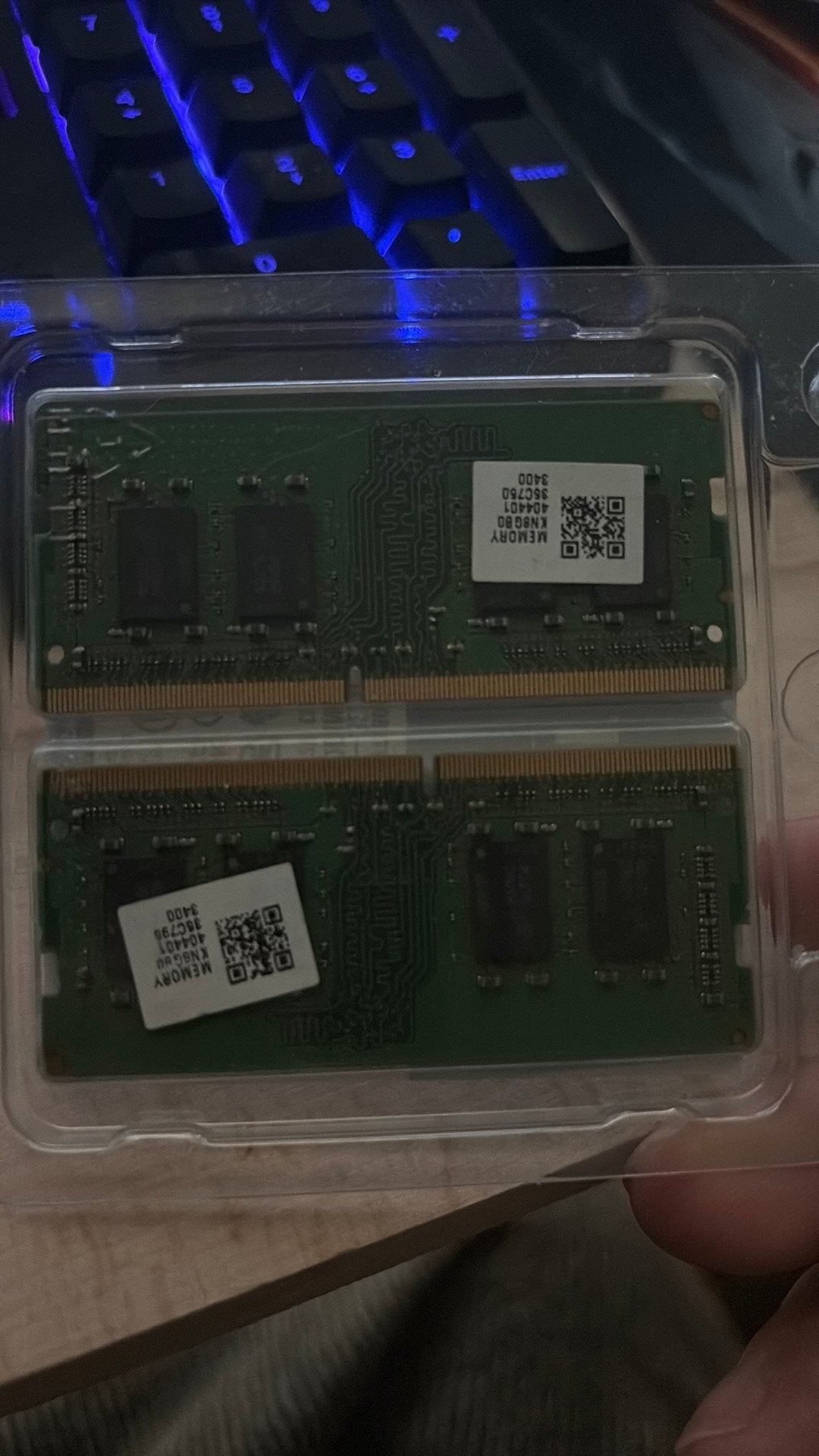 2x 8gb ram, Ophalen of Verzenden, Zo goed als nieuw, DDR4, Laptop