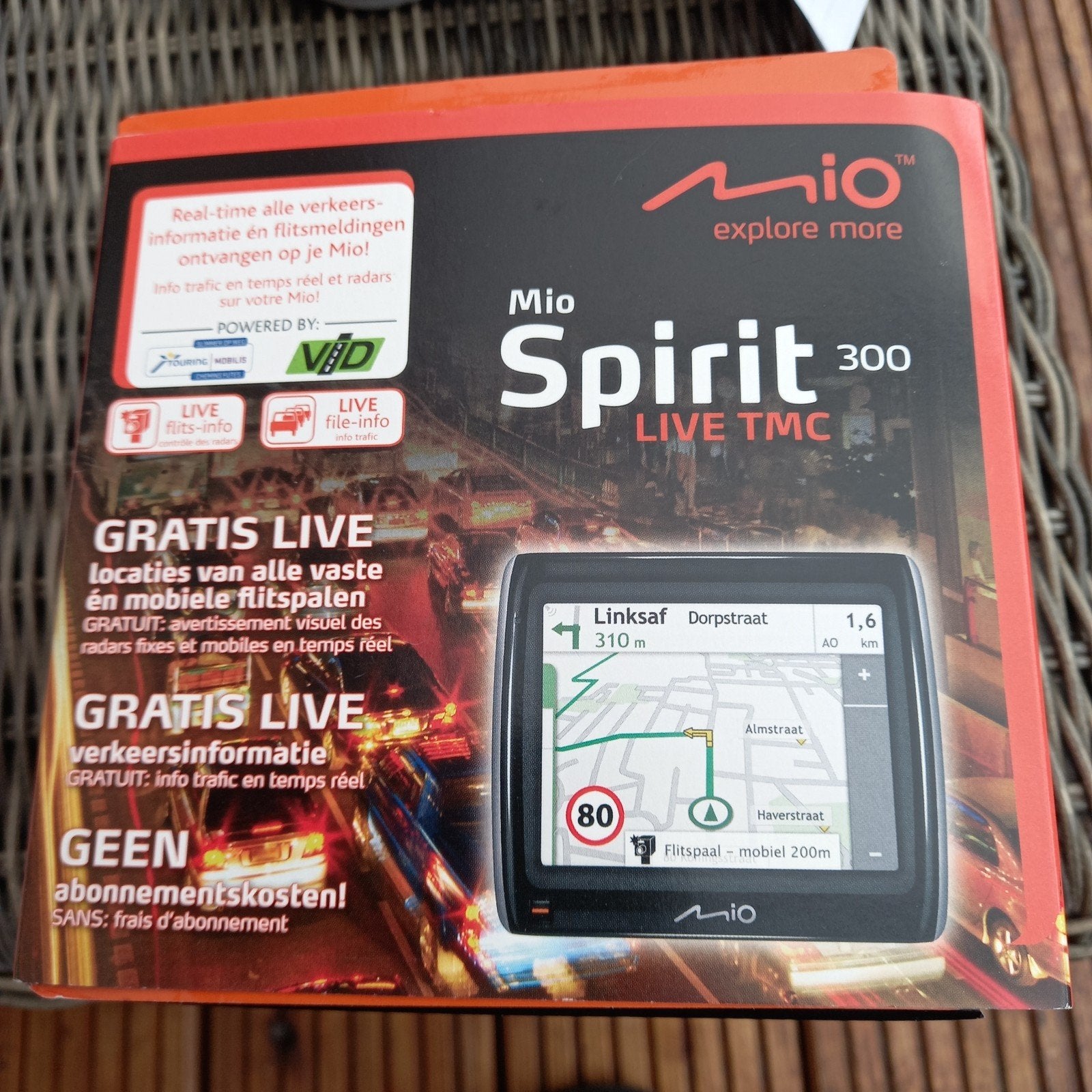 Mio Spirit navigatie, Auto diversen, Ophalen