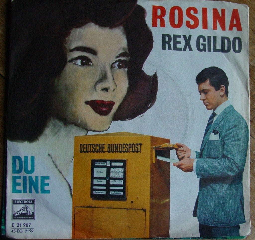 45T 7INCH VINYL SINGLE REX GILDO, Ophalen of Verzenden, Zo goed als nieuw, Pop
