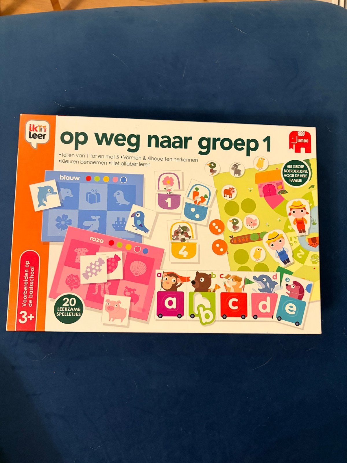 Jumbo Ik leer op weg naar groep 1 - Educatief spel, Ophalen of Verzenden, Zo goed als nieuw, Taal en Lezen