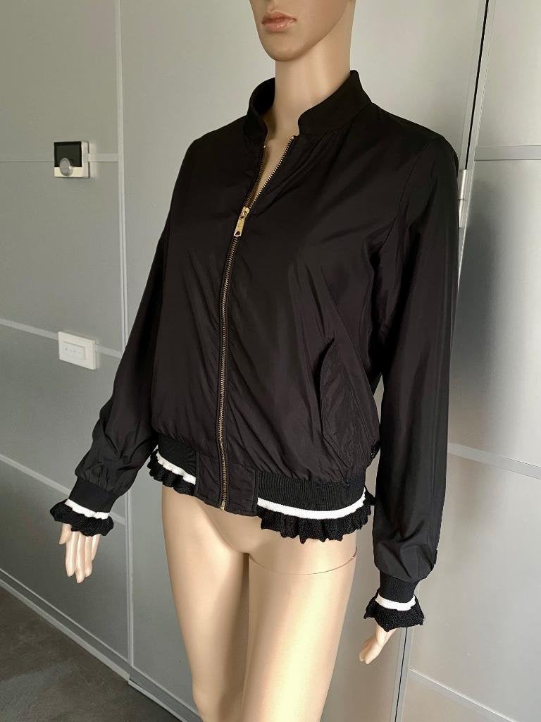 J141 Scotch & Soda mt. XS=34/36 Kort jasje bomber jack vest, Kleding | Dames, Jasjes, Kostuums en Pakken, Scotch and Soda, Zwart
