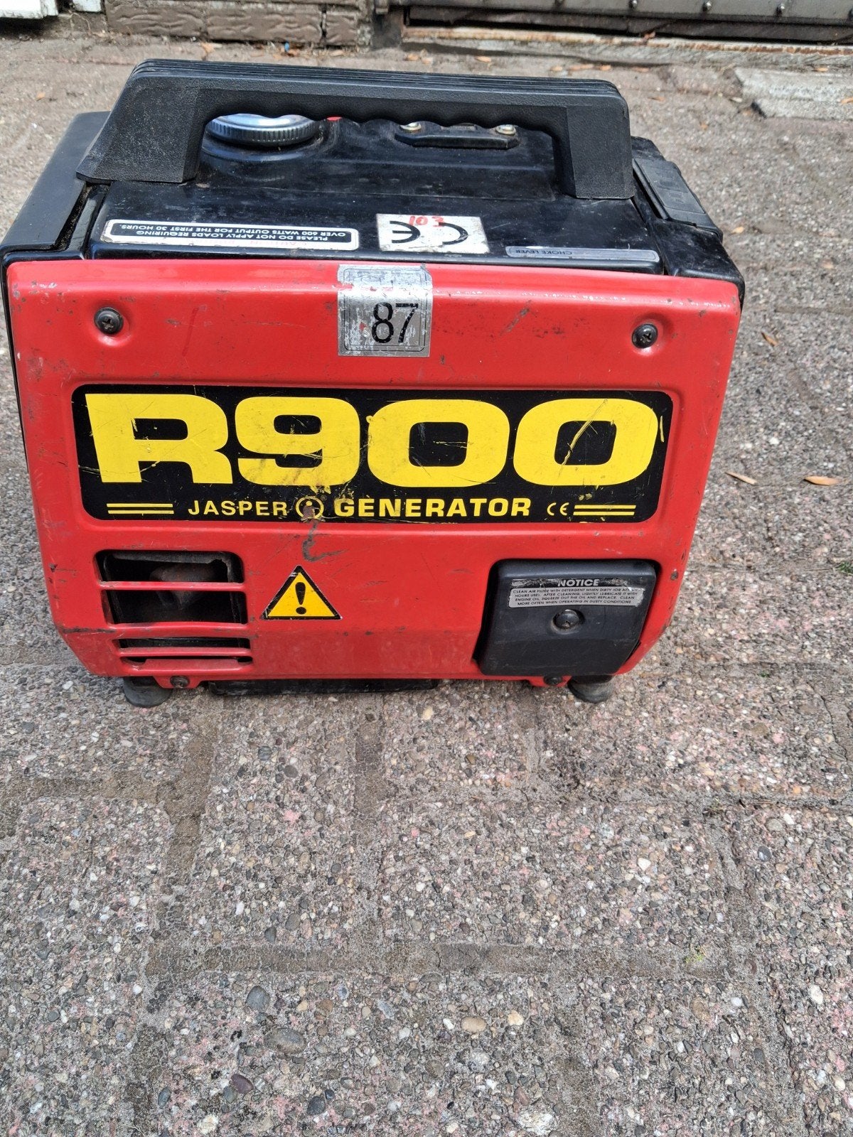 Honda fabrikaat generator aggregaat 4 takt met defect, Ophalen, Benzinemotor, 1800 rpm of meer