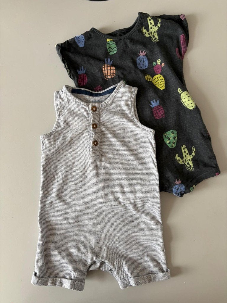 Next & F&F zomerpakjes maat 74 – 100% katoen – 2 stuks, Kinderen en Baby's, Babykleding | Maat 74, Ophalen of Verzenden, Zo goed als nieuw