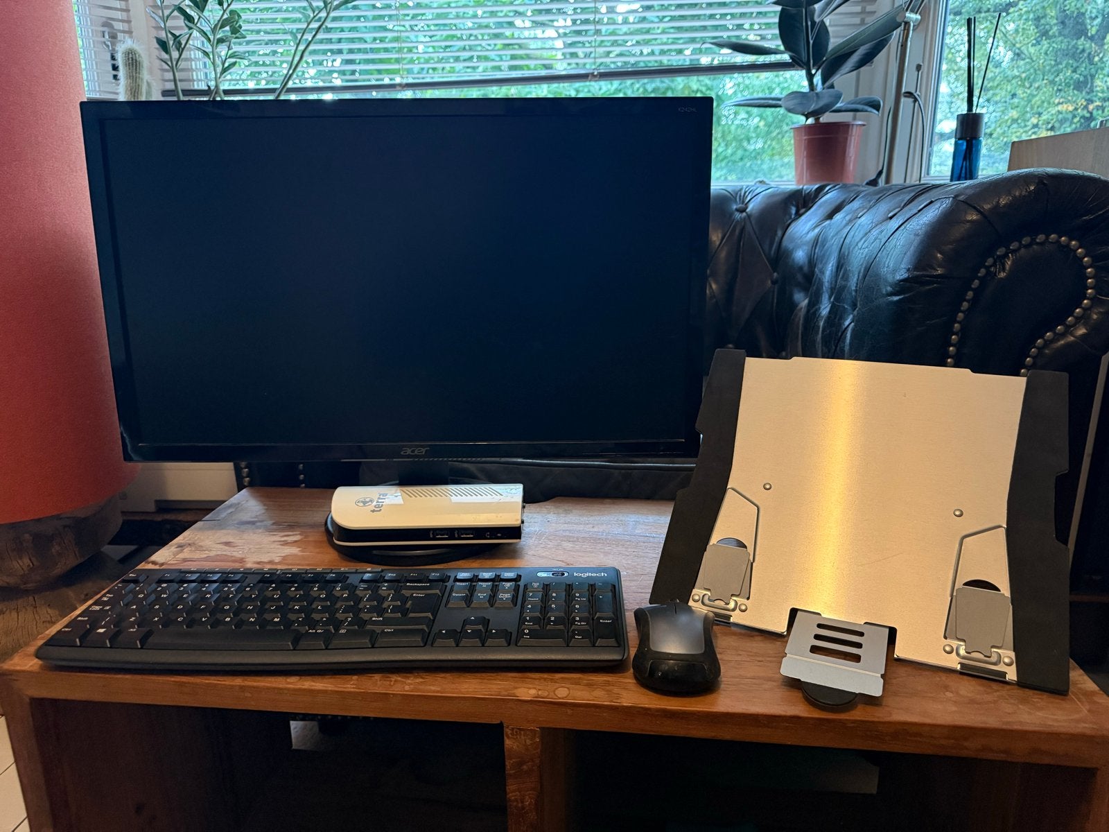 Acer K242HL Monitor met Terra Docking Station, Computers en Software, Gebruikt, Full HD, Ophalen of Verzenden, 60 Hz of minder