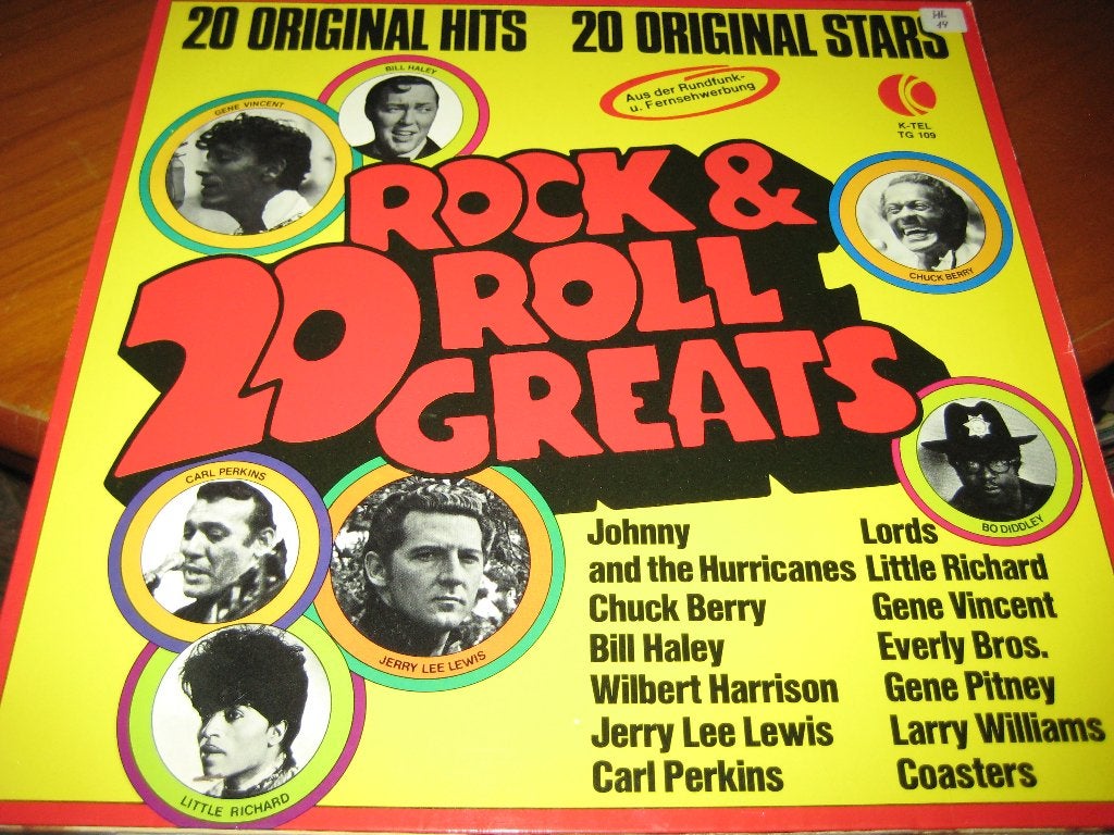 LP, 20 Rock ´n Roll Greats, Ophalen of Verzenden, Zo goed als nieuw, 12 inch
