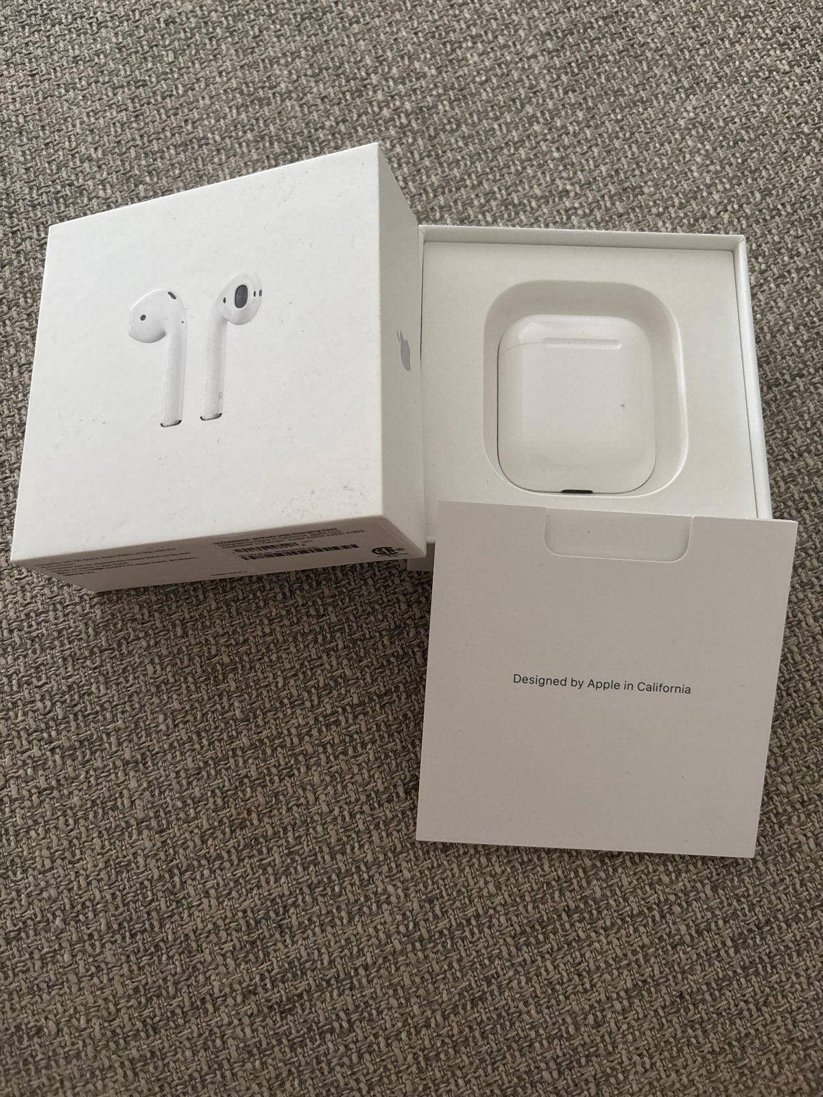 Apple Airpods(zonder kabel), Ophalen, In-ear, Bluetooth, Zo goed als nieuw