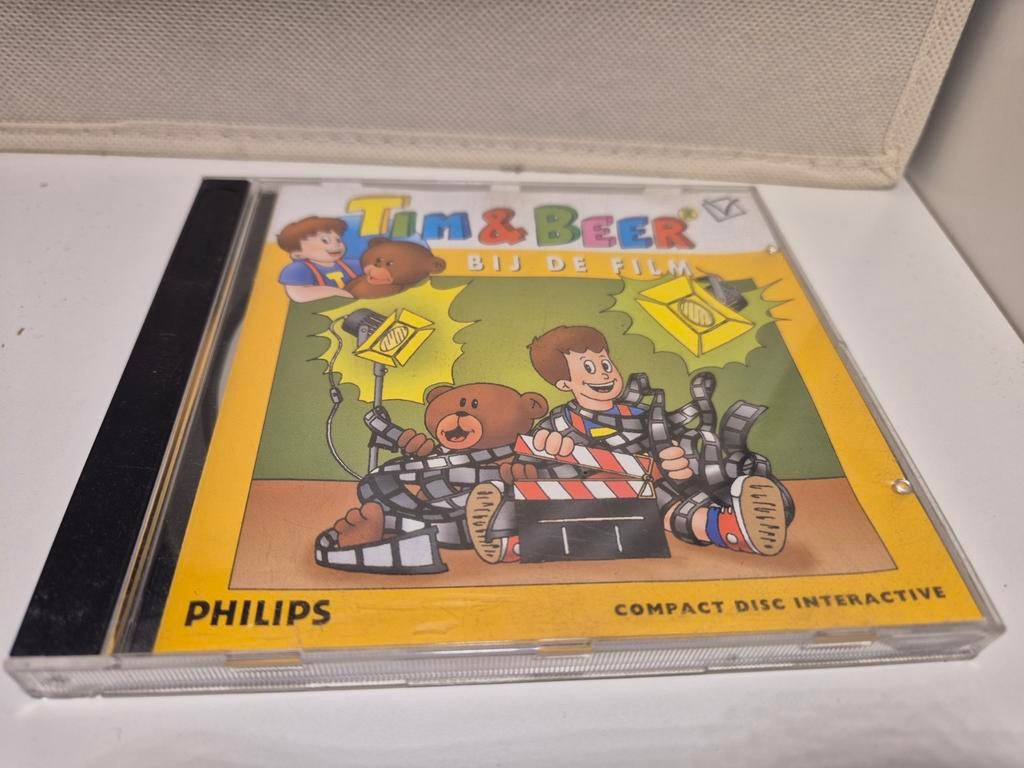 Tim & Beer bij de Film Philips CDi, Avontuur en Actie, 1 speler, Ophalen of Verzenden, Zo goed als nieuw