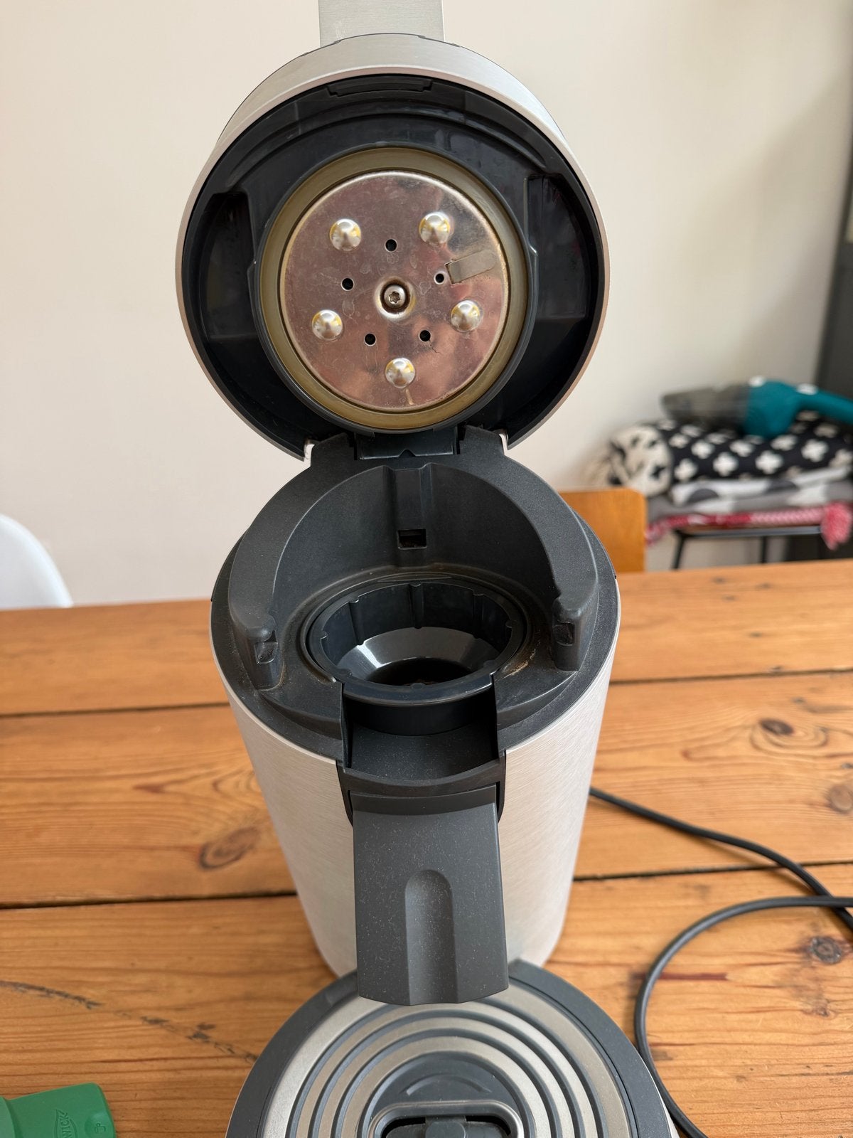 Philips Senseo RVS Koffiepadmachine - Zilver, Witgoed en Apparatuur, Koffiezetapparaten, Gebruikt, Koffiemachine, Ophalen of Verzenden