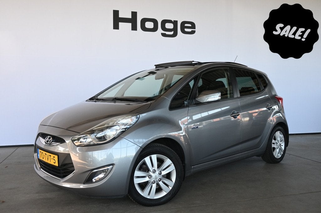 Hyundai ix20 1.4i i-Vision Clima Panoramadak Cruise Control, Auto's, Hyundai, Voorwielaandrijving, Euro 5, Stof, Gebruikt