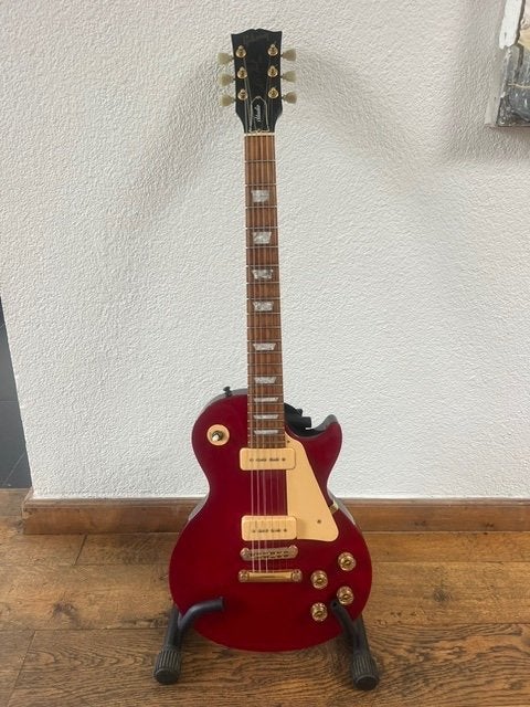 Gibson Les Paul Studio 1996 GEM Series Ruby + Fame Koffer, Muziek en Instrumenten, Snaarinstrumenten | Gitaren | Elektrisch, Zo goed als nieuw