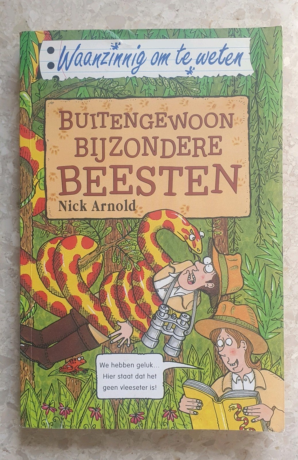 Waanzinnig om te weten: Buitengewoon Bijzondere Beesten, Ophalen of Verzenden, Gelezen, Natuur algemeen, Nick Arnold