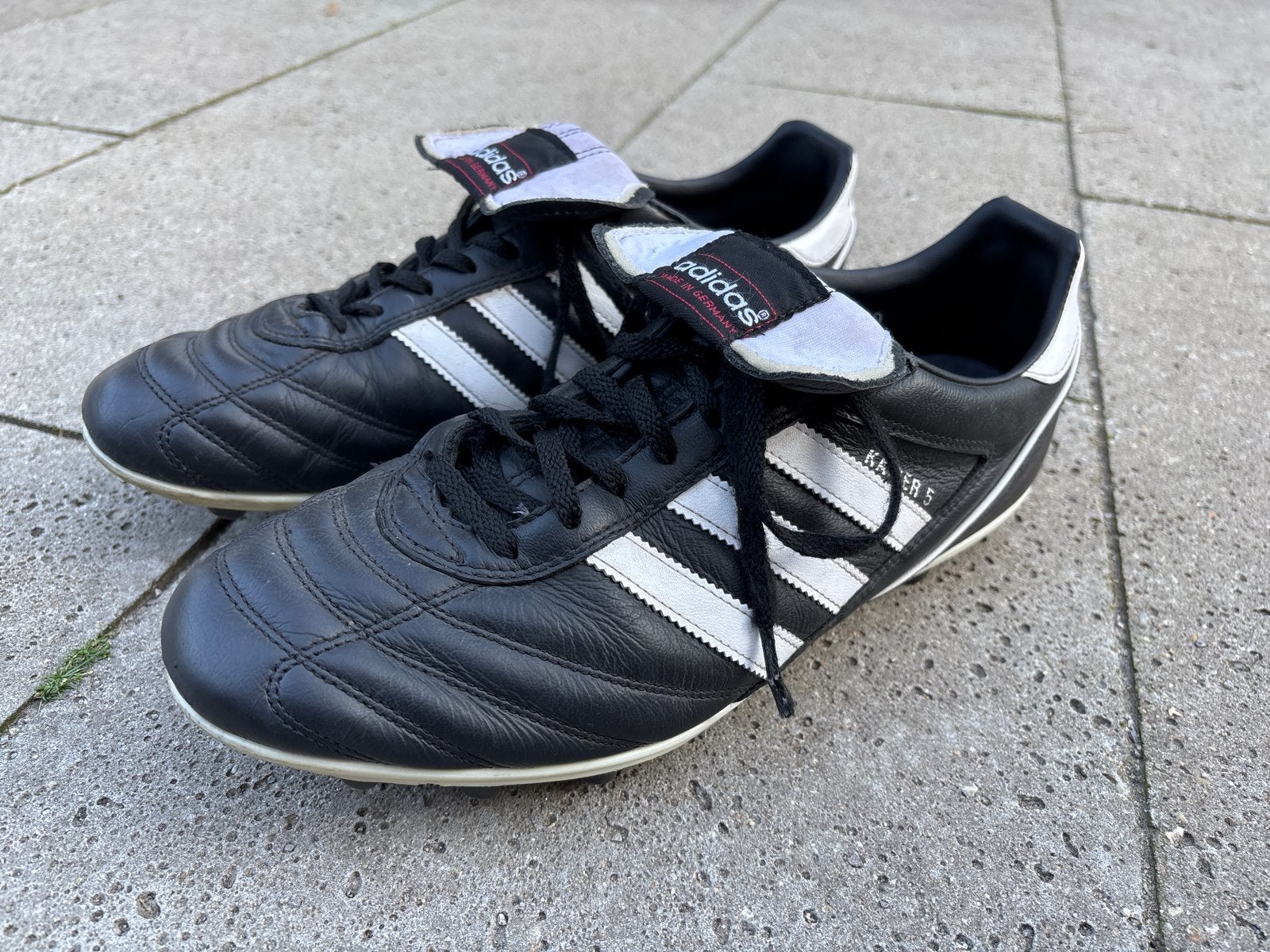 Adidas Kaiser 5 voetbalschoenen - maat 44,5, Maat XS of kleiner, Schoenen, Ophalen of Verzenden, Zo goed als nieuw