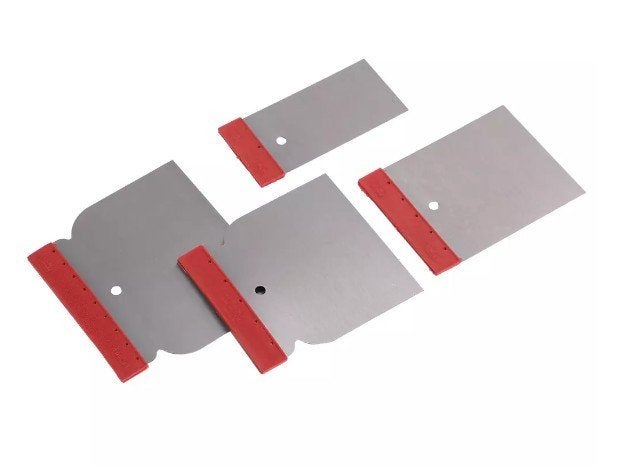 Carrosserie plamuurmessen set 4 delig, Ophalen of Verzenden, Nieuw