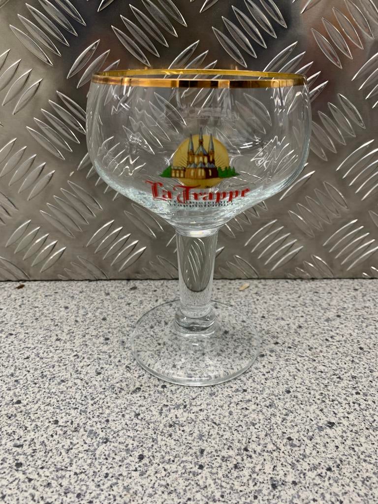 La Trappe bierglas, Ophalen of Verzenden, Zo goed als nieuw, Glas of Glazen, La Trappe